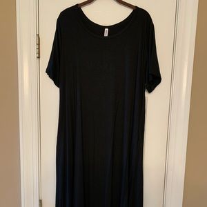 Simple black dress